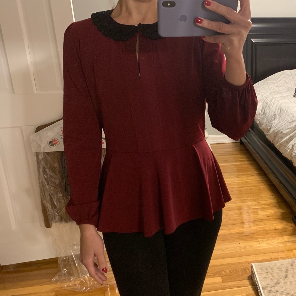 Peplum blouse